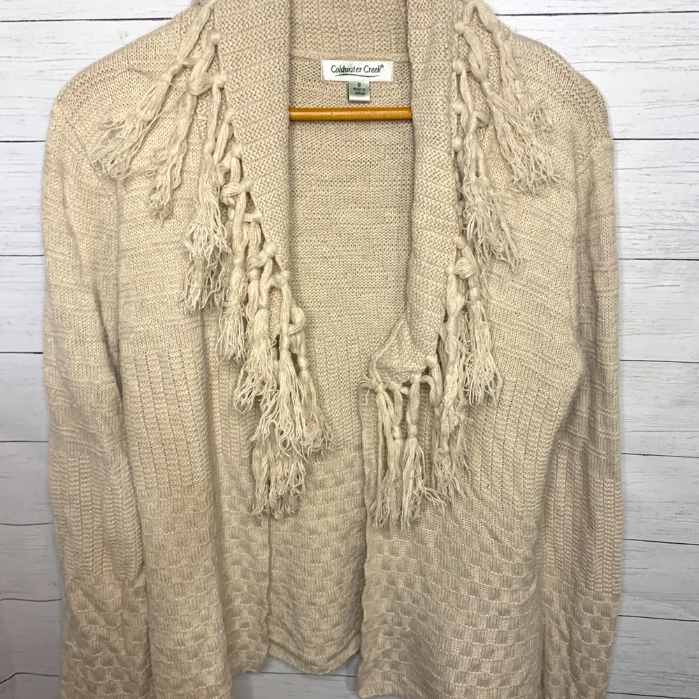 Coldwater Creek Boho Cardigsn size small